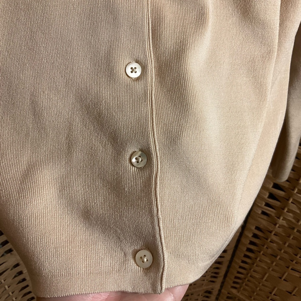 Isda & Co Button-Up Silk Cardigan - Picture 12 of 12